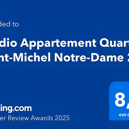 Studio Appartement Quartier Saint-Michel Notre-Dame 2 Free Netflix Paris Extérieur photo