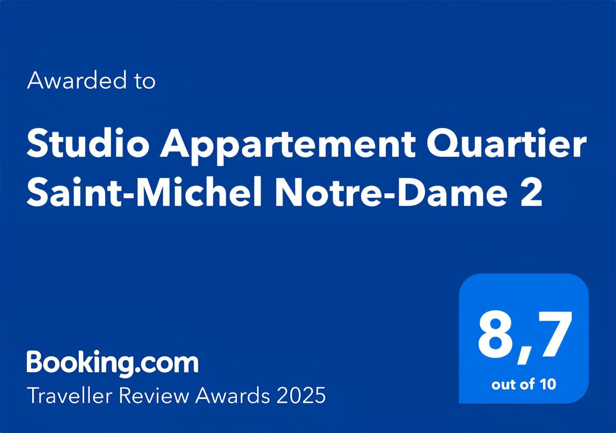 Studio Appartement Quartier Saint-Michel Notre-Dame 2 Free Netflix Paris Extérieur photo