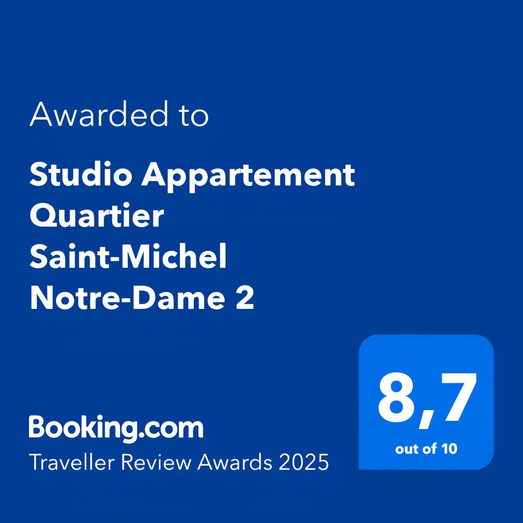 Studio Appartement Quartier Saint-Michel Notre-Dame 2 Free Netflix Paris Extérieur photo
